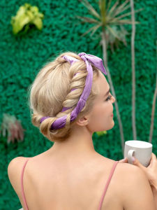 Dây Buộc Tóc Xoăn Ngủ Cho Phụ Nữ Dây Buộc Tóc Xoăn Đuôi Không Làm Hỏng Tóc Dây Buộc Tóc Xoăn Sóng Lớn Không Cần Ủi