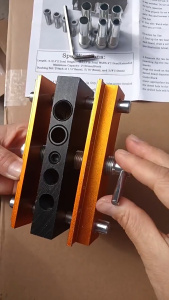 Woodworking Clamping Jig Kit Adjustable Jaw Width 0.4" to 6.7" Max Distance 6.7" Min Distance 0.4"
