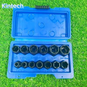 Bộ khẩu tháo ốc bị hỏng ren gồm 13 chi tiết Kintech
