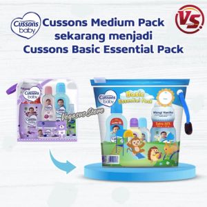New Cussons daily essential Mini Pack Perlengkapan Mandi Bayi-Cussons Baby Small Pack-Vegasus Store