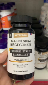 Nat&Form Magnesium Bisglycinate + Vitamin B6 - Giúp Cải Thiện Giấc Ngủ Giảm Căng Thẳng