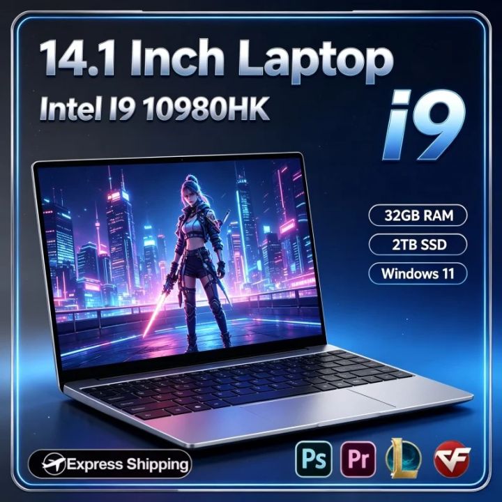 №119、スリムPC、Win11、i3、GTX1050、M16、SSD Intel Core I9 10980HK 14.1 Inch Slim Notebook Windows11 32GB RAM