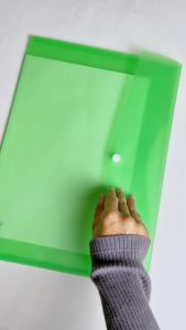 3 PCS Map File Bag 1070 Ukuran Folio F4 Map Dokumen ukuran Folio F4 Warna Pastel