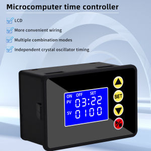 ZFX-G3050 Digital Timer Microcomputer Time Controller 0-9999s  Timing Control Programmer DC12V 24V AC110-220V Counter Device