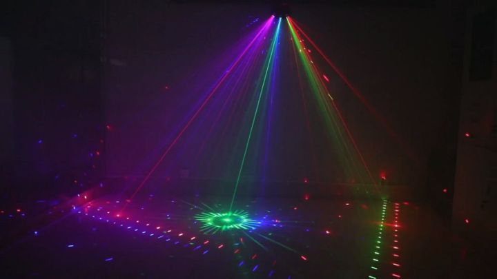 Local ph 15 Lenses Strobe Light Laser Light Scan Stage Light Party