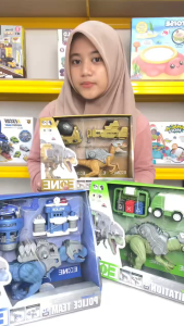 Mainan Anak EONE ROBOT DINOSAUR TEAM KL Robot Dino Figure Dino Gabung Mainan Anak Perempuan - Mainan Anak Laki Laki