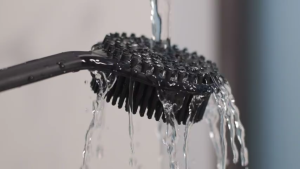 Sincecu Silicone Bath Scrubber Brush – Dual-Sided Exfoliator with Long Handle | Non-Slip Grip No Mold No Odor!