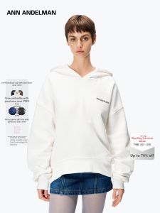 ANN ANDELMAN | White Hoodie