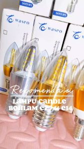 Lampu Candle Led Bohlam Smd E14/E27 5W PUITH/WW Terang Bagus