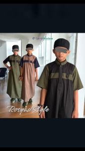 Jubah Anak Lengan Pendek (JLN) | Katun Toyobo