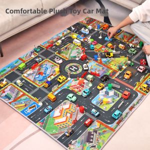 Non-slip Car Play Mat for Kids