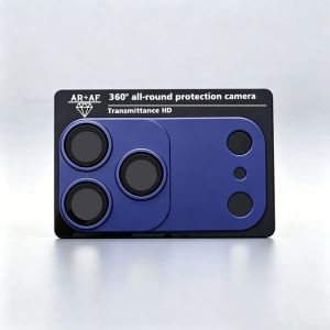 1-5pcs Metal Glass Camera Lens Protective Film For iPhone 17 Pro Max 17 Pro Full Coverage Ultra-Thin Camera Lens Protector Cover