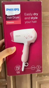 PHILIPS Hair Dryer Alat Pengering Rambut 1000 W