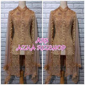 set kebaya pesta kebaya brukat terbaru kebaya tunik TERMURAH + slendang