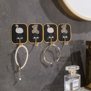 Homenhome hộ gia đình đục lỗ móc treo tường với bám dính chắc và không hằn dấu