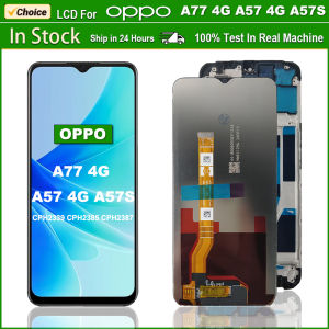 6.56"For OPPO A77 4G LCD Display Touch Screen Digitizer Assembly Display For Oppo A57 4G A57S LCD CPH2339 LCD Screen Replacement
