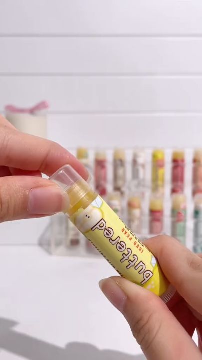 BUTTERED Premium Lip Balm SPF 15 / Pelembab Bibir / Lip Care / Solusi Bibir Kering / Mencegah Bibir Hitam