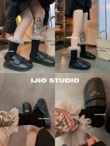 IJIO Sweet Cool Mesh Lace over Knee High Socks Mid-Calf Japanese JK Style Trendy Stockings Girls Combed Cotton Leggings