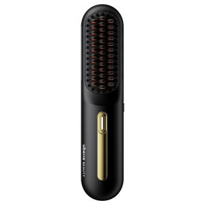 「China Plug」UBelle | Negative Ion Portable Straight & Curling Hair Brush