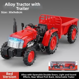 Alloy Simulation Toy Car Large Farmer Tractor