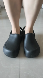 Bít mũi cho đầu bếp guốc giày không thấm nước cho nhà bếp nhà hàng rửa xe vườn bệnh viện & sử dụng y tế