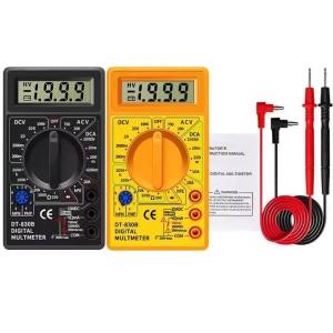 DT830B Handheld Multimeter Ammeter Multifunctional Digital Voltmeter Professional Electrician Tool Inductance Ohmmeter Tool