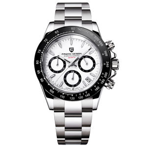 Pagani Design | 2026 PAGANI DESIGN Coffee Gold Mens Watches Luxury Mens Quartz Wrist Watch Men Stainless Steel Watch Men Chronograph New Japan