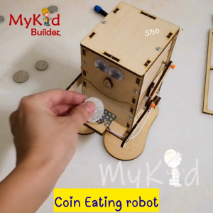 Project RBT DIY Robot Piggy Bank STEM Robotics Science Kits Kids Educational Toys MyKid