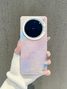 Ins Style Fresh Colorful Firework Pattern Phone Case for Vivox100pro/X200/X300pro Protective Shell Womens Fashion Artistic Design