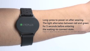 Dây Đo Nhip Tim Đeo Tay Cycplus H1 ANT+ Bluetooth 5.1 HR Monitor IPX67 Tương Thích Strava Garmin Bryton Cho VĐV Thể Thao