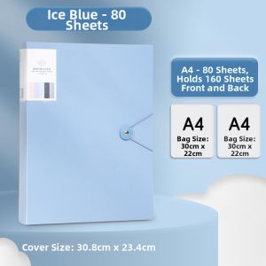 Transparent Document Folder for Students and Office