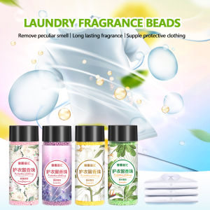 Laundry Fragrance Beads Clothes Fragrance Antibacterial Beads Aromatic Linens Clothing Aroma Enhancer Sweet Smell Granules Scent Softener Laundry Fragrance Beads 【200g】