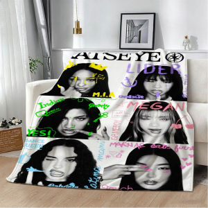 Bandai | Kpop Hot Girl K-KATSEYEE-S Blanket 3D Sleep Flannel Blanket Soft Throw Art For Home Decor Bedroom Sofa Naps Picnic Present Gifts
