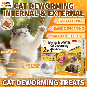 Buy 3 Free 2 Cassiel Pet Chew Tablets 2 In 1 Anti Tick And Flea Remover Heartworm Dewormer For Cats