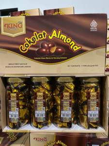 Coklat ALMOND MUSDALIFAH 4 toples ( COD )