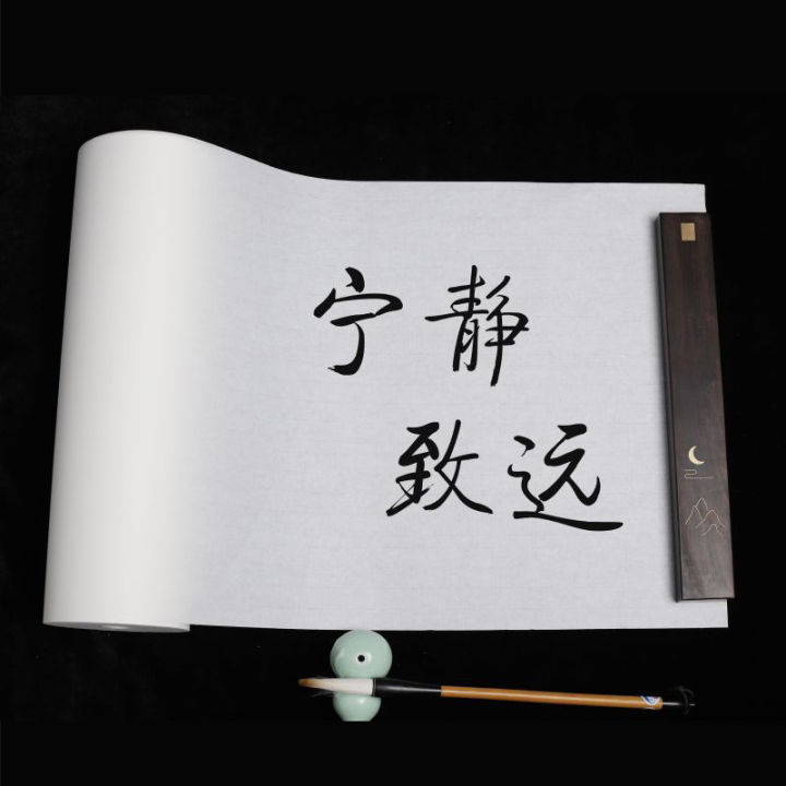 长卷宣纸，生宣，熟宣，半生熟宣纸，仿古色宣纸，白色宣纸，书法国画创作宣纸，กระดาษม้วนยาว , กระดาษข้าวดิบ ...