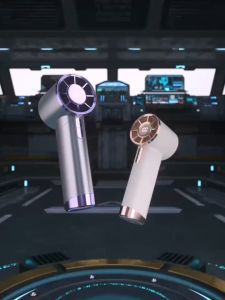 QJT【COD】8000MAH Handheld Mini Fan Small 100-wind-speeds rechargeable Super-mute High-wind Portable