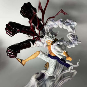 [Ready Stock] One Piece Monkey D. Luffy Gear 5 Sun God Nika Dual Face Free Gomu no Mi Fight Mode 33cm PVC Figure Gift Birthday Present 海贼王路飞五档太阳神尼卡战斗模式手办换脸免费送果实收藏礼物摆设摆件送礼礼物生日