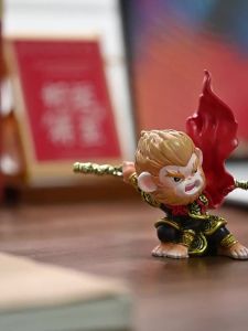 Festive Black Myth Sun Wukong Ornaments Qi Tian Da Sheng Car Desktop Fortune Decoration Decoration and Landscaping Hand-Made Gift