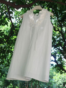 YUFUQING | Casual V-neck Sleeveless Vest Dress Womens Loose Fit High Waist A-line Skirt Summer Fashion Elastic Edge White Floral Print