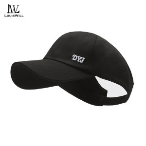 LouisWill Women Baseball Cap Empty Top Large Brim Visor Cap Women High Ponytail Baseball Cap Empty Top Sunscreen Cap  Outdoor Urban Sports Sun Protection Hat  Hip Hop Hats