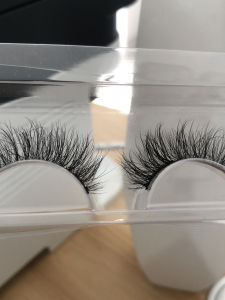 Natural Looking Soft Possum Fur False Eyelashes Easy to Wear Cotton Stem Eyelashes for Beginners Crossed Lifted Eyelashes