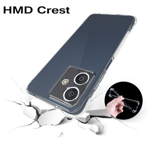 HMD Crest TA-1646 Case Air Cushion Shockproof Clear Airbag Silicone Soft TPU Back Cover Case for HMD Crest HMDCrest 5G TA-1646