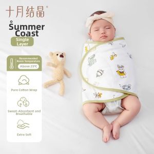 SHI YUE JIE JING | Anti-Startle Summer Lightweight Cotton Baby Sleep Sack