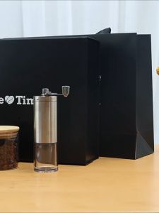 Premium 7-Piece Electric Moka Coffee Maker Gift Set with Grinder and Furnace