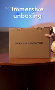 Portable Monitor Pc Gaming Monitor for Switch XBOX PS3 PS4 Phone Laptop 1080P 15.6 Inch Monitor FHD 4K