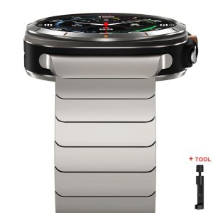 Luxury No Gap Titanium Alloy Metal Strap for Samsung Galaxy Watch 47mm Ultra 2025 Men Women Strap for Galaxy Watch Ultra 2024