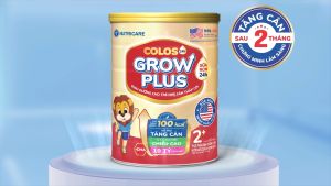 Sữa bột Nutricare Colos 24h Grow Plus 0+ giúp trẻ phát triển toàn diện (800g)