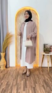 INNER DRESS KNIT / INNER DRESS BUMIL / INNER RAJUT TANPA LENGAN