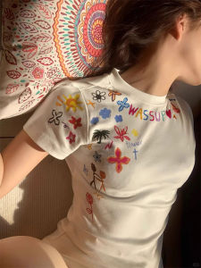 Graphic Print T-Shirt Slim Fit